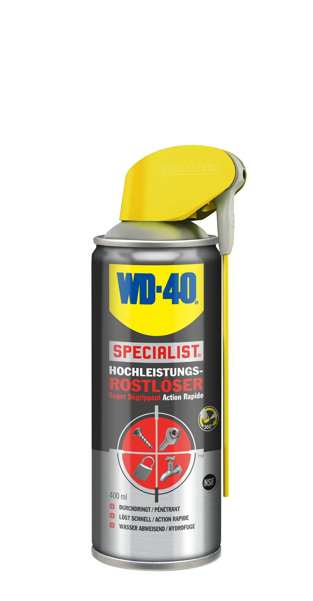 WD-40 SPECIALIST Smart Straw Hochleistungs Rostlöser 400ml